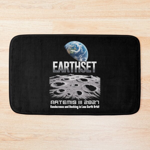 Item preview, Artemis 3 - low earth orbit - moon mission - crewed mission - spaceflight - astronaut - crewed lunar flyby - rocket - spacecraft - capsule - orbit - exploration - lunar - moon lover  designed and sold by JansenGS.
