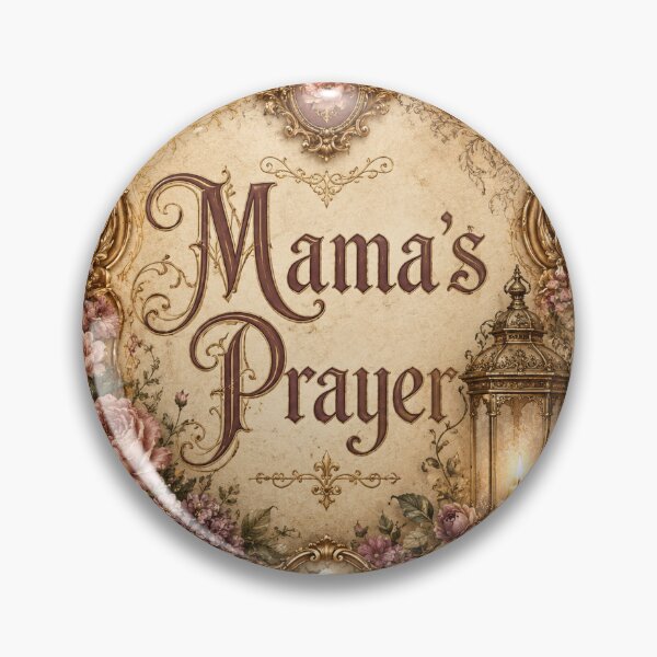 Item preview, Mama’s Prayer Vintage Floral Faith Design designed and sold by NaphDesigns.