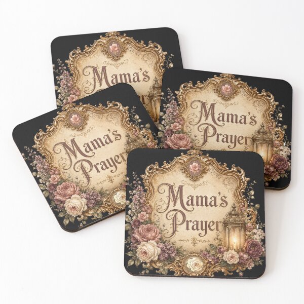 Item preview, Mama’s Prayer Vintage Floral Faith Design designed and sold by NaphDesigns.