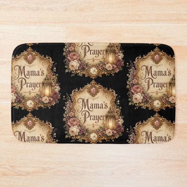 Item preview, Mama’s Prayer Vintage Floral Faith Design designed and sold by NaphDesigns.