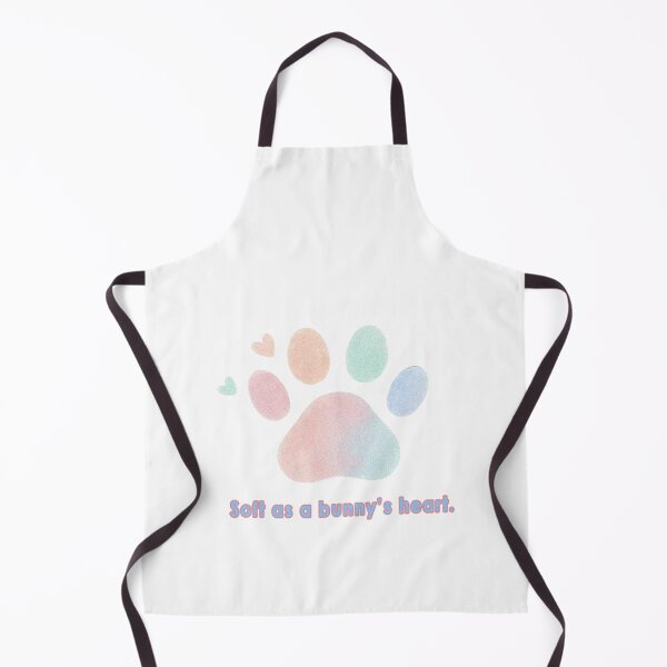 Item preview, Soft as a Bunny’s Heart – Pastel Paw Print designed and sold by Herzbaumatelier.