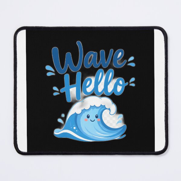 Item preview, Wave Hello Beach Quote designed and sold by SVARCreations.