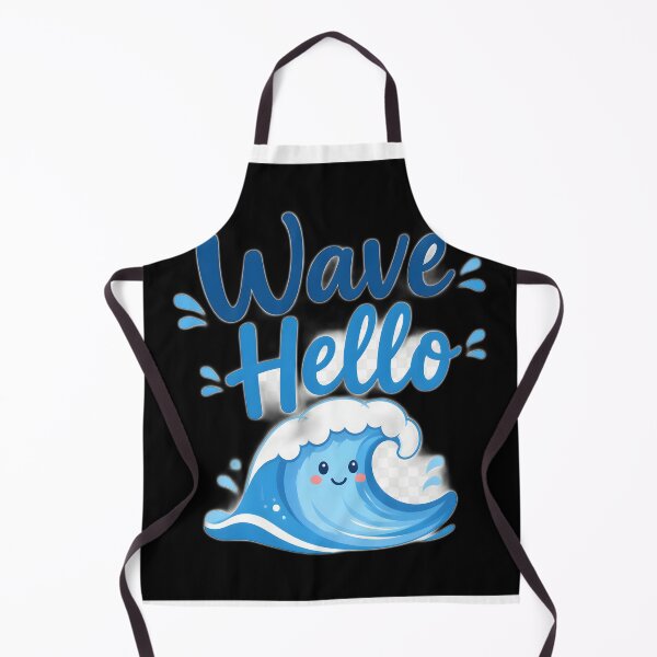 Item preview, Wave Hello Beach Quote designed and sold by SVARCreations.