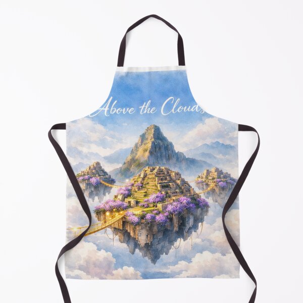 Item preview, Above the Clouds Floating Sky City designed and sold by MIArt Studio.