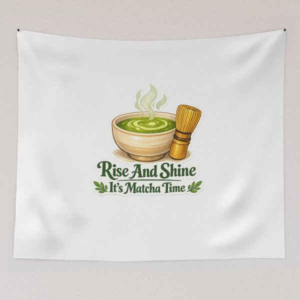 Item preview, Matcha Mornings Start Here designed and sold by Dresut.