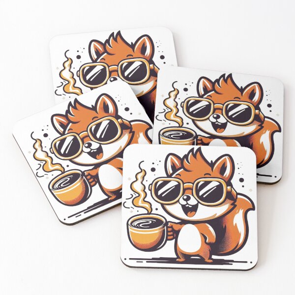 Item preview, Retro Squirrel Surfing designed and sold by Retro@nimals.