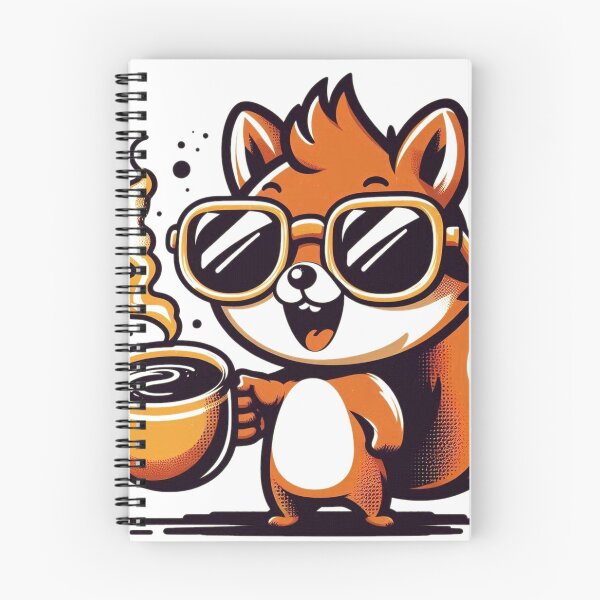 Item preview, Retro Squirrel Surfing designed and sold by Retro@nimals.