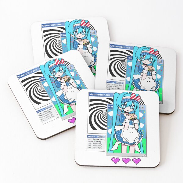 Item preview, Mesmerizer.exe – hatsune miku Retro Aesthetic UI | Glitch Vocaloid Style designed and sold by Italkam.