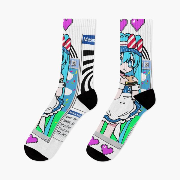 Item preview, Mesmerizer.exe – hatsune miku Retro Aesthetic UI | Glitch Vocaloid Style designed and sold by Italkam.