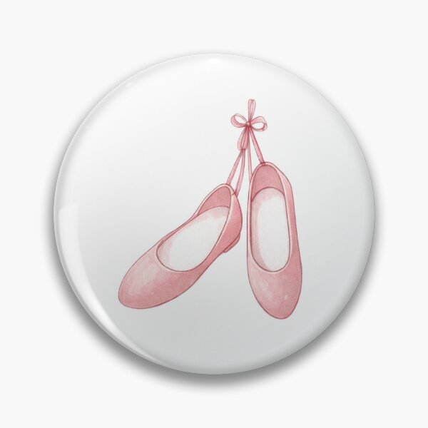 Item preview, A Pair of Pink Ballet Slippers designed and sold by ajamzbox.