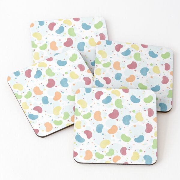 Item preview, Watercolor Jelly Bean Pattern designed and sold by SketchesWSara.