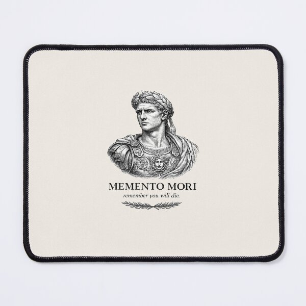 Item preview, Memento Mori Remember You Will Die Roman Emperor Stoicism designed and sold by UnrealShopKelko.