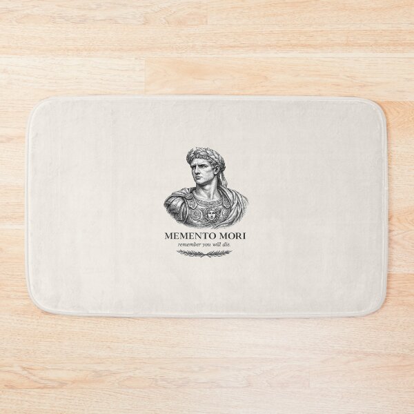 Item preview, Memento Mori Remember You Will Die Roman Emperor Stoicism designed and sold by UnrealShopKelko.