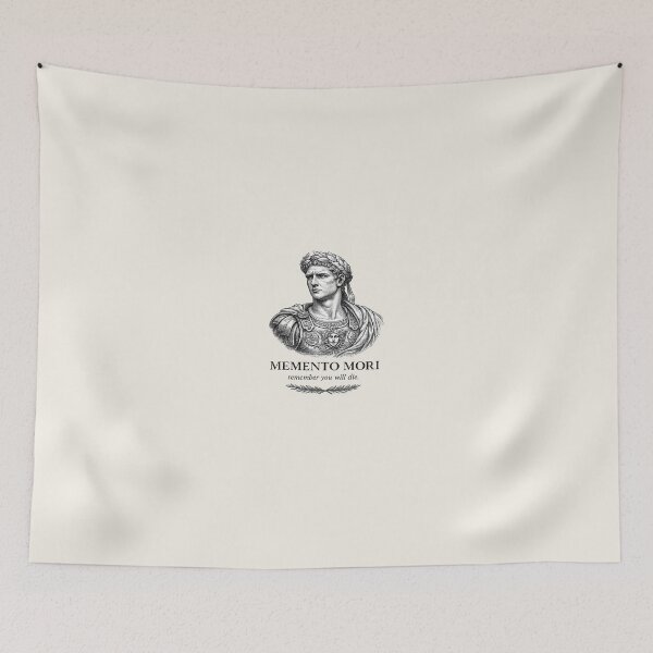 Item preview, Memento Mori Remember You Will Die Roman Emperor Stoicism designed and sold by UnrealShopKelko.
