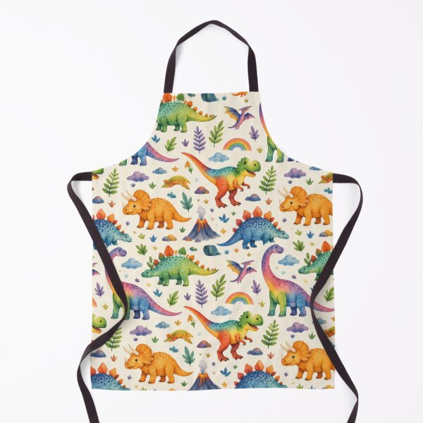 Item preview, Rainbow Dinosaur Fantasy Pattern Artwork designed and sold by ArtComixHaven.