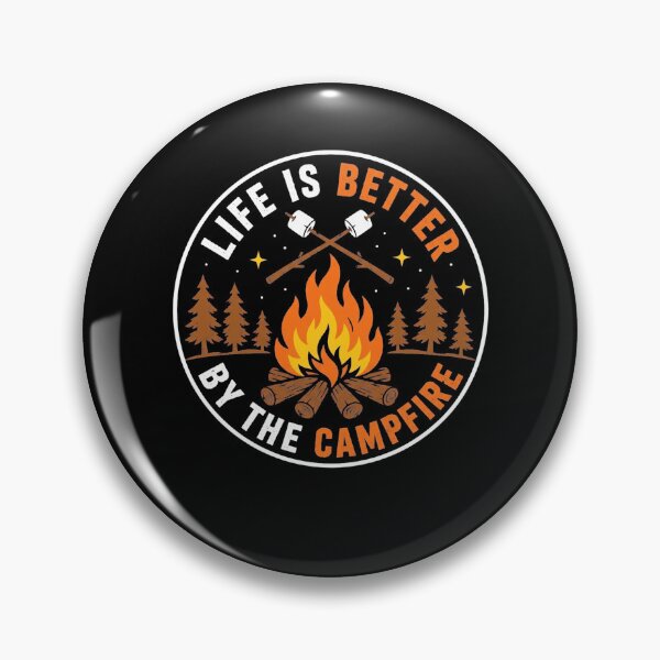 Item preview, Life is Better At The Campfire Funny Camping Camper  designed and sold by clothesy7.