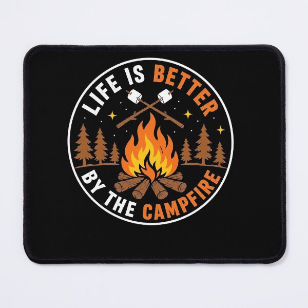 Item preview, Life is Better At The Campfire Funny Camping Camper  designed and sold by clothesy7.