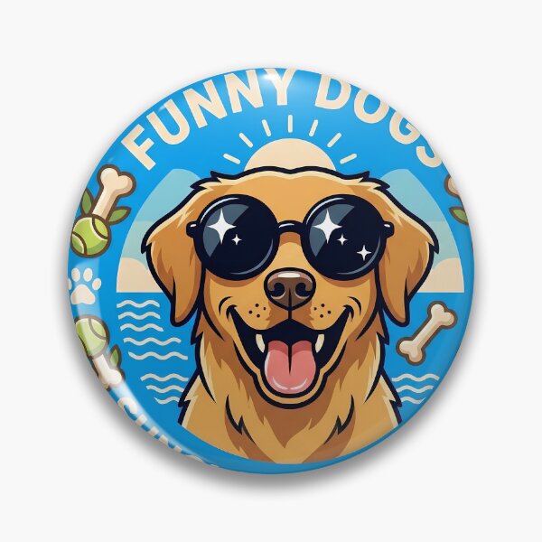Item preview, Funny Sunglasses Dog Cartoon Design designed and sold by AbanoubStore.