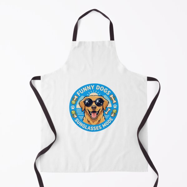 Item preview, Funny Sunglasses Dog Cartoon Design designed and sold by AbanoubStore.