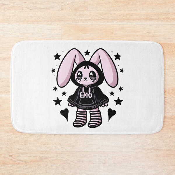 Item preview, Cute Emo Y2K Mascot designed and sold by Retro Whimsy.