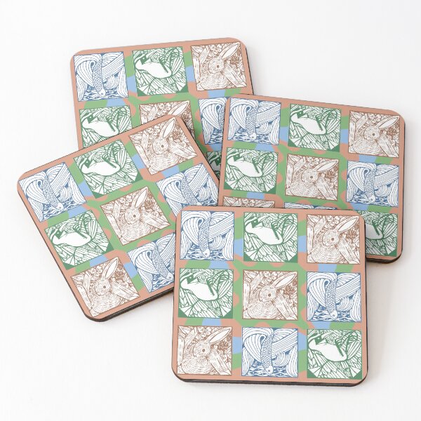 Item preview, Light color elements pattern designed and sold by Konopikyu.