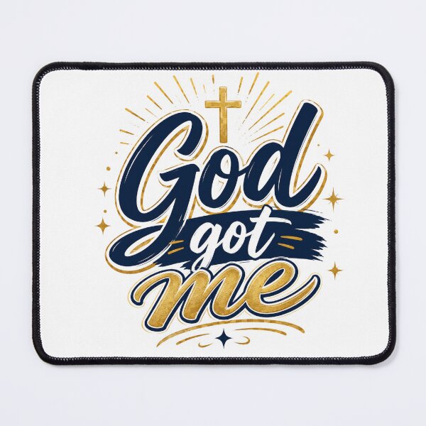 Item preview, God Got Me Christian Faith Quote designed and sold by NaphDesigns.