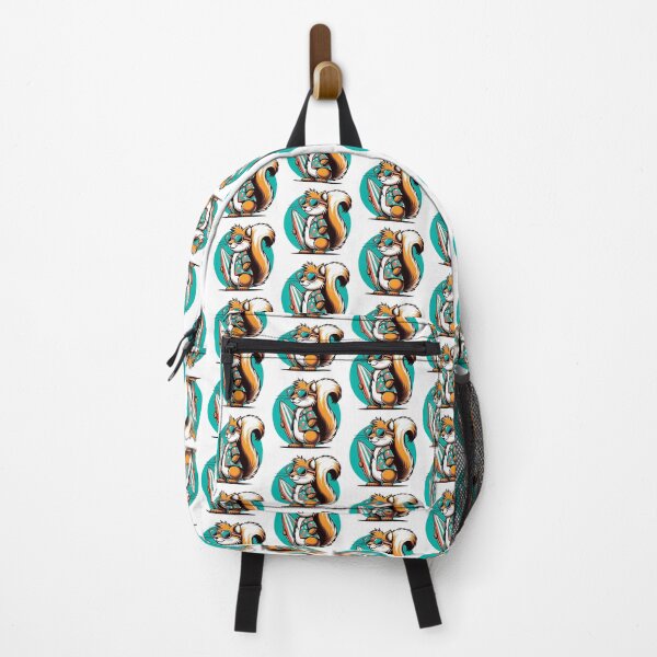 Item preview, Retro Squirrel Surfing designed and sold by Retro@nimals.