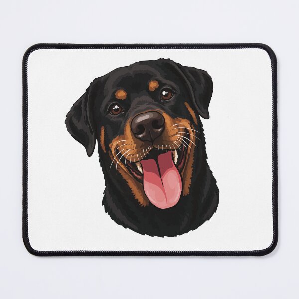 Item preview, Happy Rottweiler designed and sold by BrandMuffinStudio.