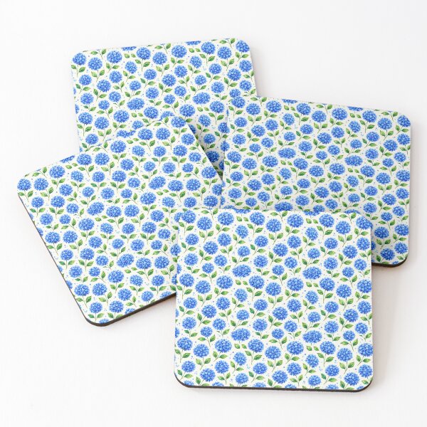 Item preview, Blue Hydrangea Watercolor Pattern designed and sold by Verdaire.