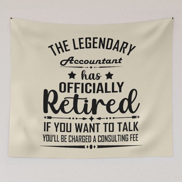 Item preview, Retired accountant retiring accounter funny retierment  designed and sold by Alexaltay.