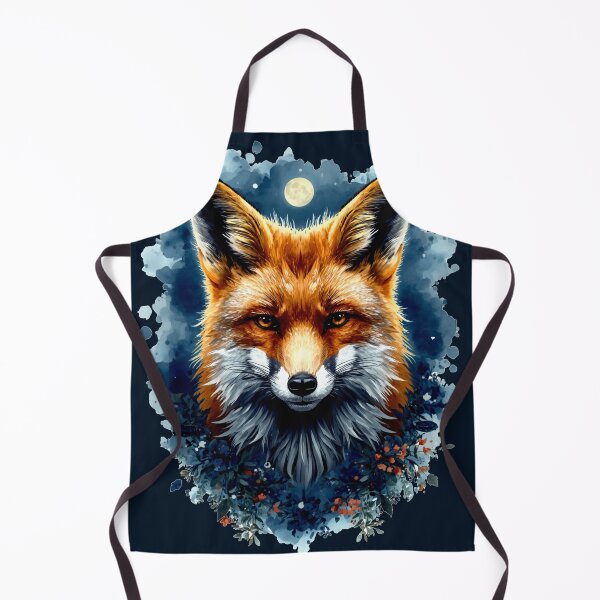 Item preview, Fox Watercolor Moon Forest Animal Aesthetic T-Shirt designed and sold by Biedroneczka.