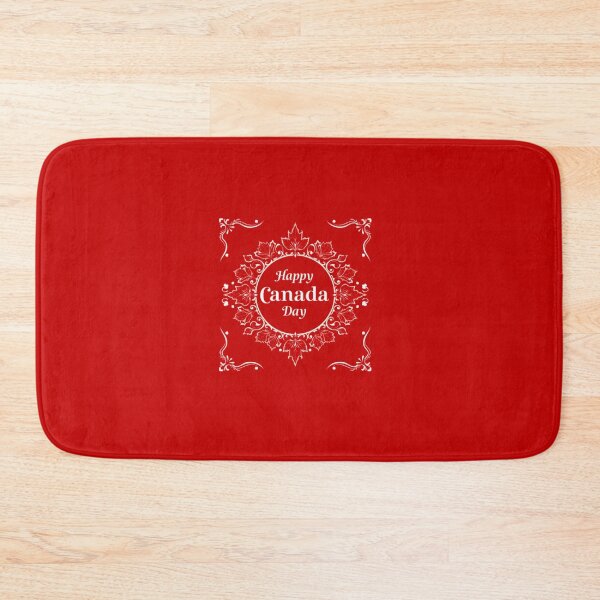 Item preview, Vintage Happy Canada Day Red Maple Leaf Ornament designed and sold by Tama-sirth.