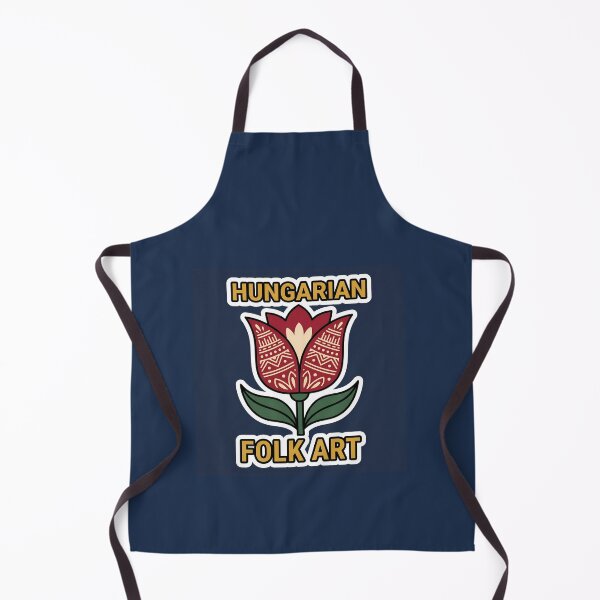 Item preview, Red Tulip Hungarian Folk Art designed and sold by AbanoubStore.