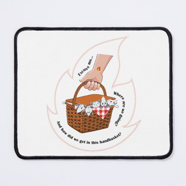 Item preview, Handbasket Full of Opossums designed and sold by Tortoise Productions.