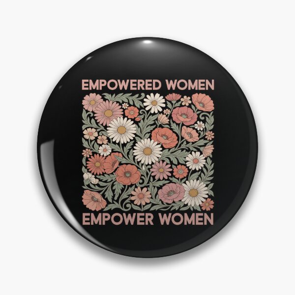 Item preview, Empowered Women Empower Women Retro Floral designed and sold by IsDesignHub.