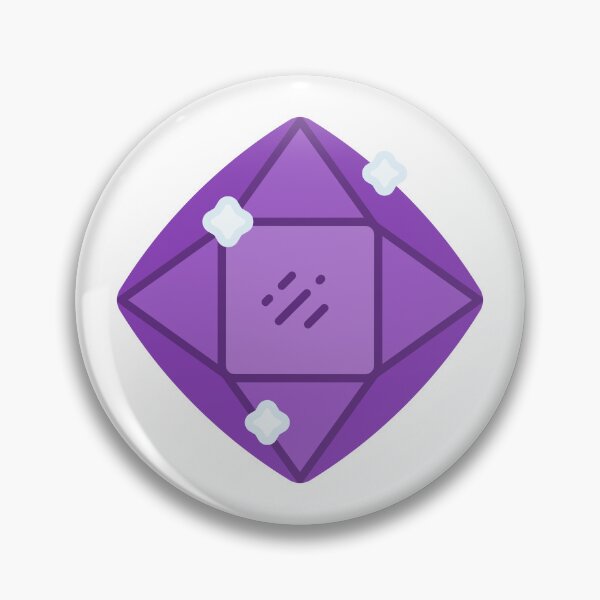 Item preview, Purple Amethyst Gemstone - Regal Jewel Sticker for Clarity & Protection designed and sold by Tr Creative Design.