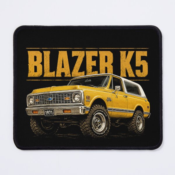 Item preview, 1971 Chevy K5 Blazer Classic Full-Size 4x4 Off-Road Vintage Art designed and sold by TheArtOfCar.