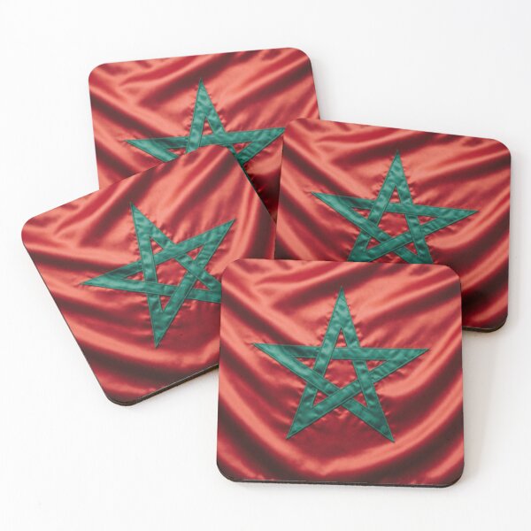 Item preview, Moroccan flag designed and sold by casamomo.