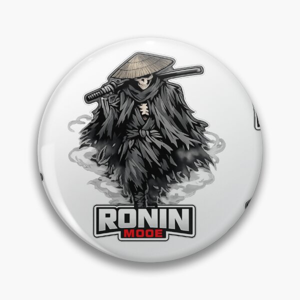 Item preview, Ronin Mode Skeleton Samurai Wanderer Katana Streetwear Design designed and sold by Ecocrushstudio.
