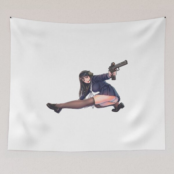 Item preview, Tactical School Girl - Anime Special Ops designed and sold by RAWLIFEGRAPHIC.
