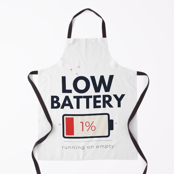 Item preview, Low Battery Clean Minimal Quote Design designed and sold by Uvclick.