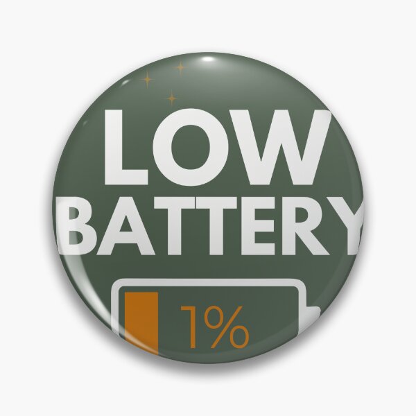 Item preview, Low Battery Olive Minimal Aesthetic Design designed and sold by Uvclick.