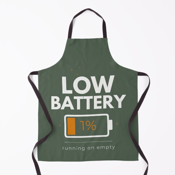 Item preview, Low Battery Olive Minimal Aesthetic Design designed and sold by Uvclick.