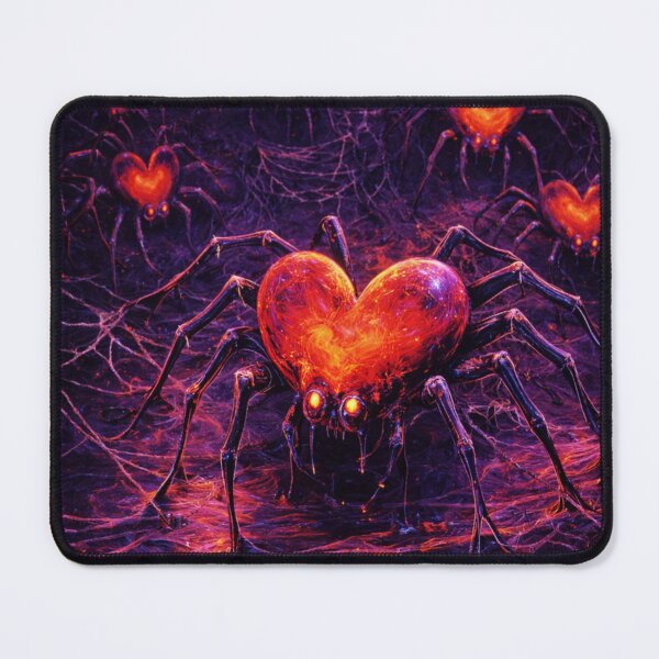 Item preview, Heartweb The Spiders of Burning Love designed and sold by Ecosetereos.