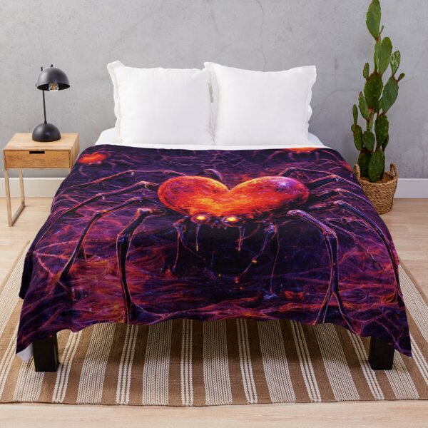 Item preview, Heartweb The Spiders of Burning Love designed and sold by Ecosetereos.