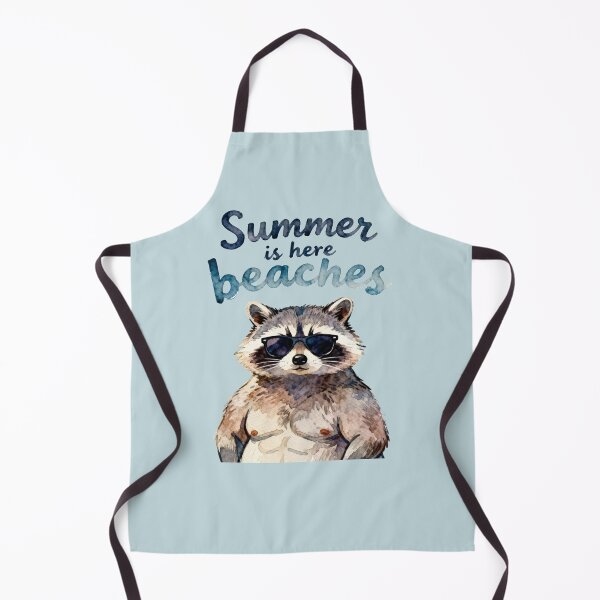 Item preview, Summer Muscular Raccoon Trash Panda designed and sold by AwesomeBeyondLimits.
