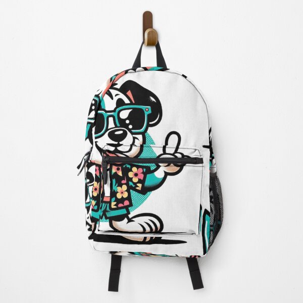 Item preview, Retro Dog Surfing designed and sold by Retro@nimals.