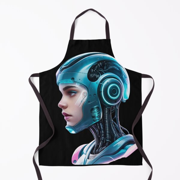Item preview, Vaporwave-style cyborg 8 designed and sold by Neon G.