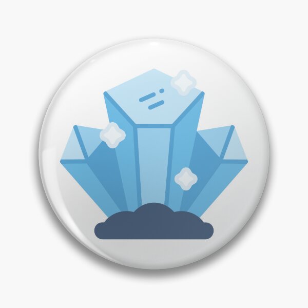 Item preview, Clear Crystal Gemstone - Transparent Jewel Sticker for Purity & Brilliance designed and sold by Tr Creative Design.