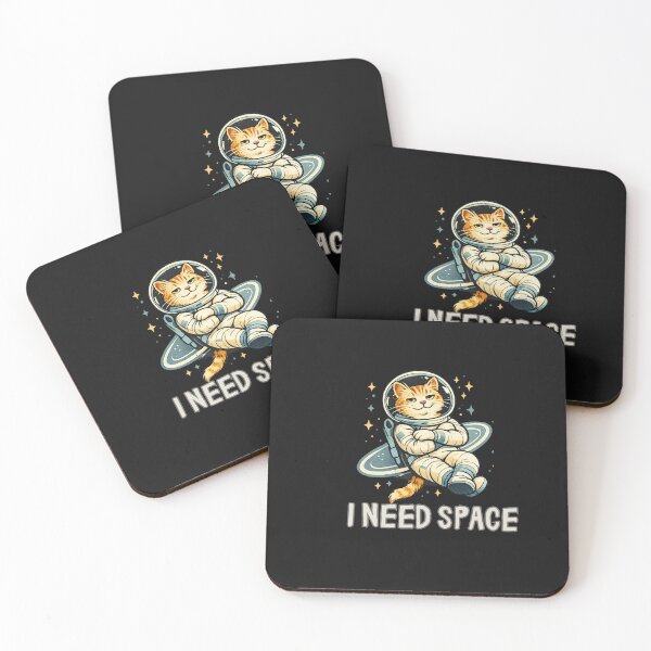 Item preview, I Need Space Cat Design designed and sold by AdicretorDesign.